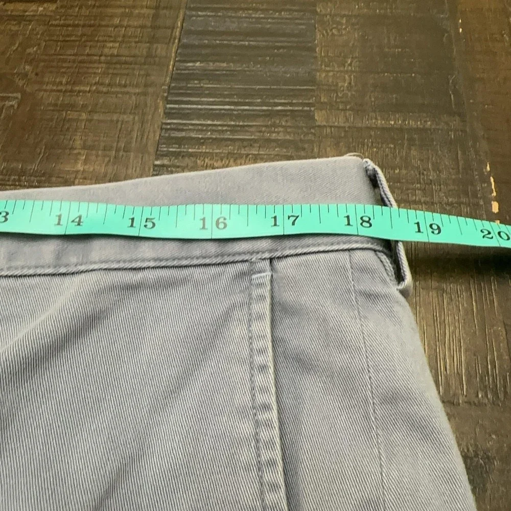 Polo Ralph Lauren Pants Mens 36x32 Gray Classic Fit Canvas Chino Casual